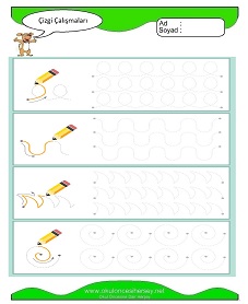 Çizgi Çalışma Sayfaları